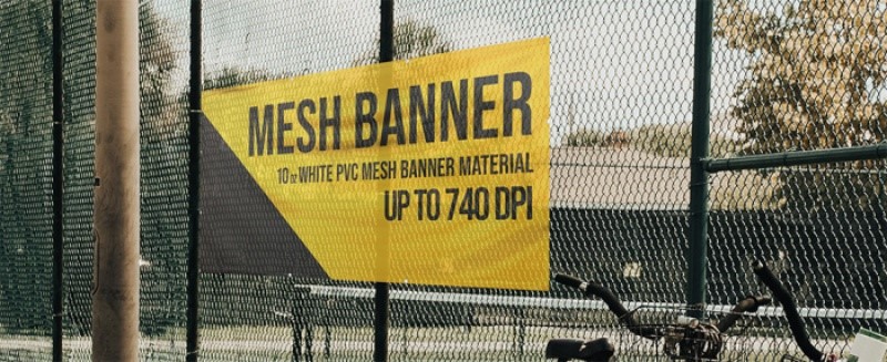 Durable Custom Outdoor Mesh Banner Durable Custom Outdoor Mesh Banner