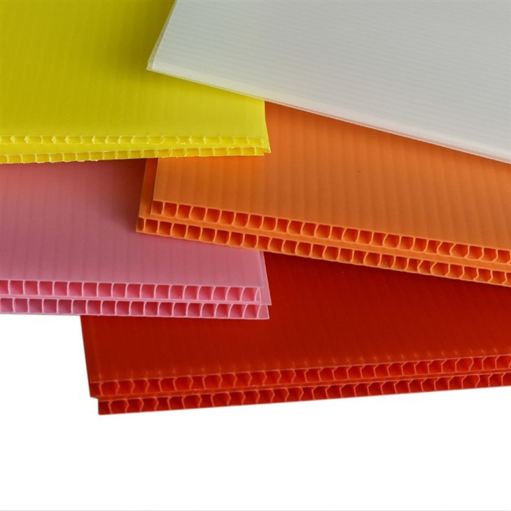 Twin Wall PP Corrugated Plastic Sheet