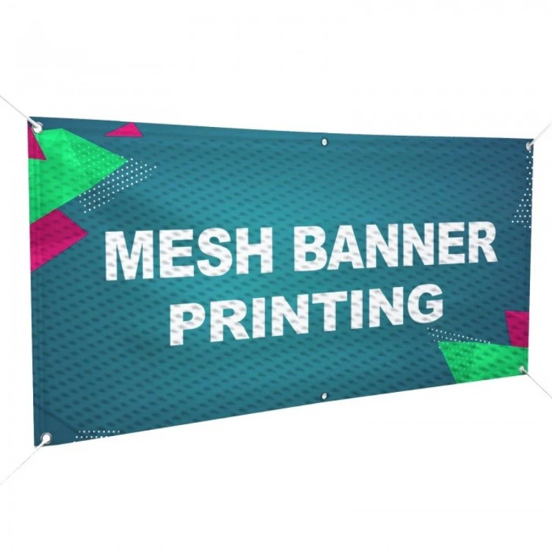 Vinyl-coated Polyester Mesh Fabric